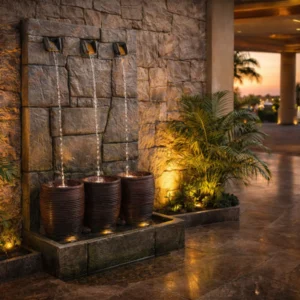 Decorative Pots Wall Fountain